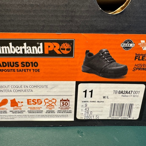 Timberland PRO Radius SD10 Composite Safety Toe Flex Hover Spring - Picture 13 of 16